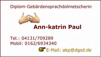 Visitenkarte